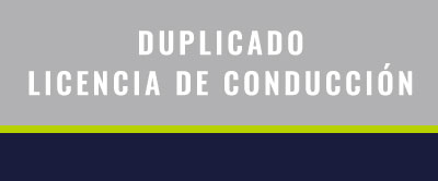 Duplicado Licencia de Conducción